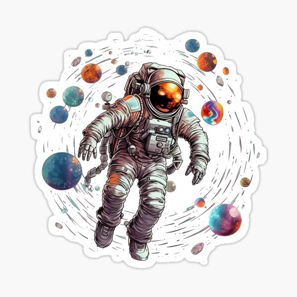 ASTRONAUT Astros Space City Sublimation -   Space city, Drawing  illustrations, Framed artwork