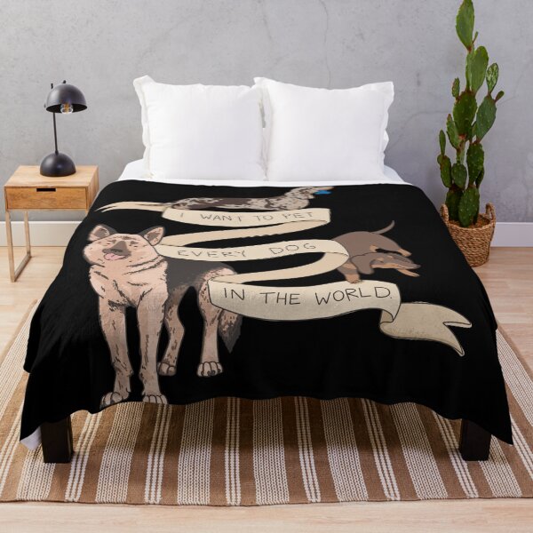 Item preview, I want is to pet all of the DOGS<3 - DOG LOVER color designed and sold by Itsdomd.