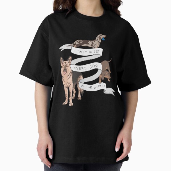 Item preview, I want is to pet all of the DOGS<3 - DOG LOVER white designed and sold by Itsdomd.