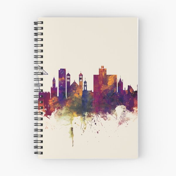 Item preview, Middlesbrough Inglaterra Skyline designed and sold by ArtPrints.