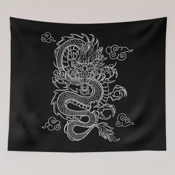 Item preview, Cool Asian Dragon Japanese Chinese Cool Dragon designed and sold by HayleeDesigns.
