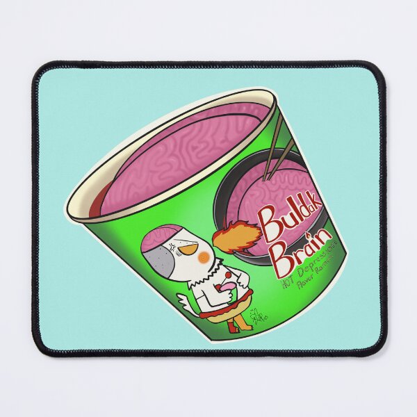 Item preview, Buldak Brain Ramen, Hot Depression Flavor designed and sold by ZombieCheshire.