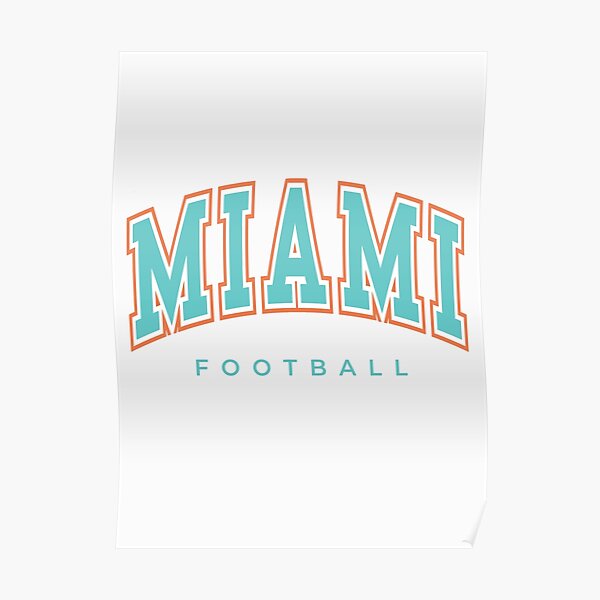 Miami Dolphins Logo Old School Classic Vintage Rustic 