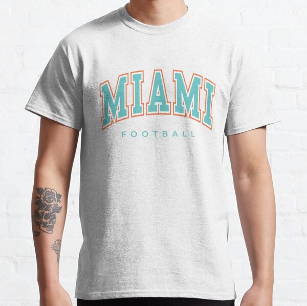 Men's Homage White Miami Dolphins Super Bowl Classics Tri-Blend T-Shirt