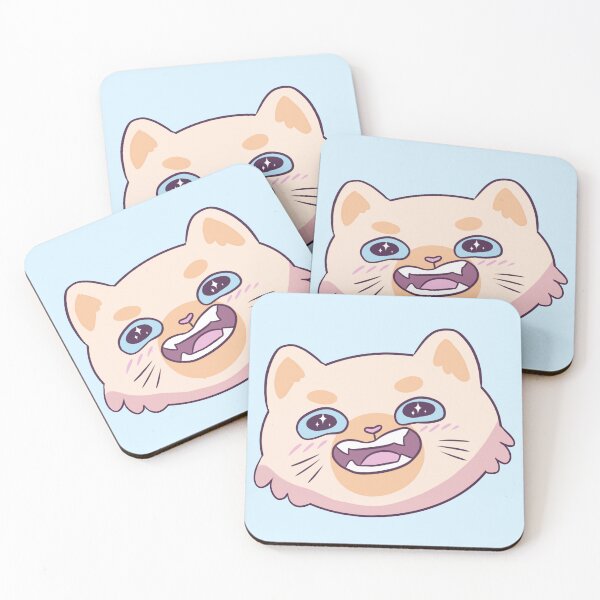 Item preview, Kawaii super excited cat designed and sold by Yaragold.