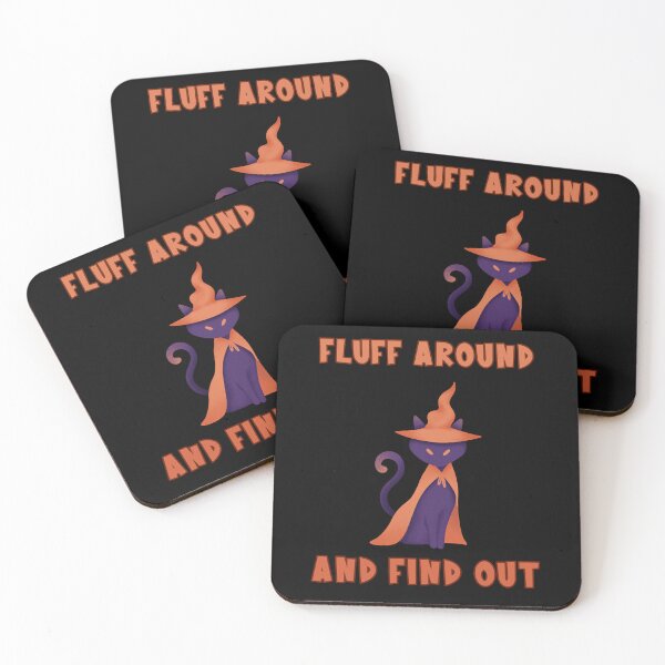 Item preview, Halloween Cat Fluff Around And Find Out  designed and sold by PiggyBoxer.