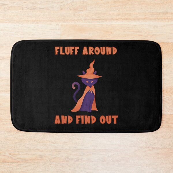 Item preview, Halloween Cat Fluff Around And Find Out  designed and sold by PiggyBoxer.