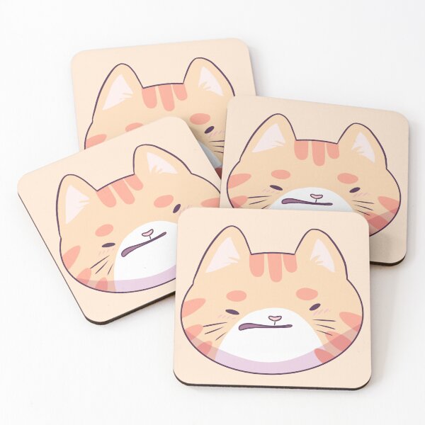 Item preview, Kawaii funny cat face designed and sold by Yaragold.