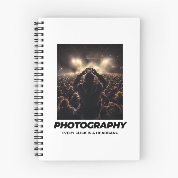 Item preview, Fotografía Cada clic es un headbang designed and sold by Custom-Print.