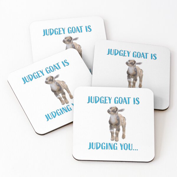 Item preview, Judgey Goat is Judging You. designed and sold by OryPhotography.
