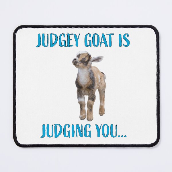 Item preview, Judgey Goat is Judging You. designed and sold by OryPhotography.