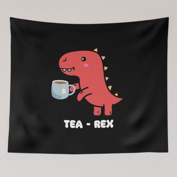 Item preview, Tea - rex illustration designed and sold by Mateusz Majcherek.