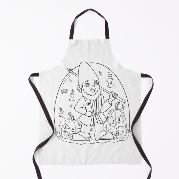 Item preview, DIY Color Me Halloween Gnome designed and sold by joyandart31.