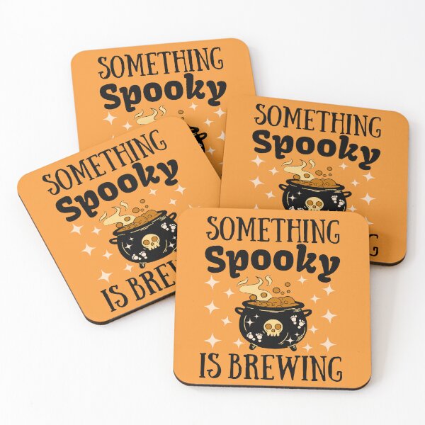Item preview, Something spooky is brewing| a baby is brewing| halloween funny designed and sold by droolingdreams.