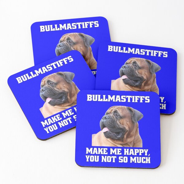 Artikelvorschau, Bullmastiff-Hundebesitzer Bullmastiffs machen mich glücklich, Sie nicht so sehr entworfen und verkauft von fantasticdesign.