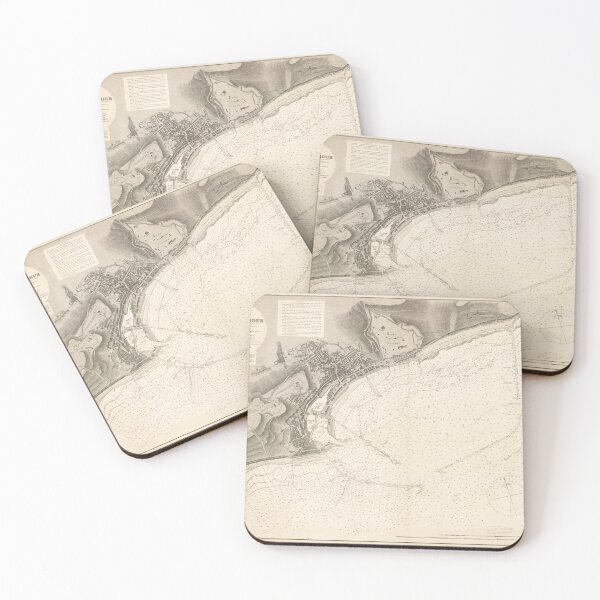Item preview, Vintage Map of Dover Harbor UK (1910) designed and sold by BravuraMedia.