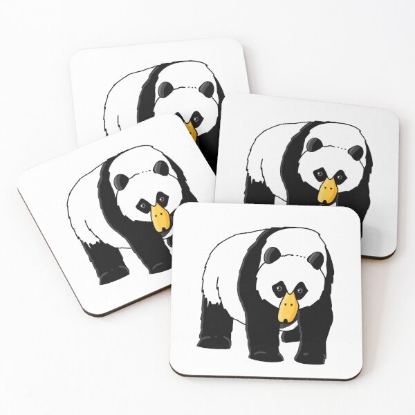 Item preview, Duck-billed Panda designed and sold by WildUntamedArt.