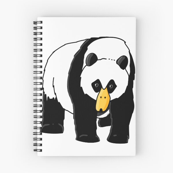 Item preview, Duck-billed Panda designed and sold by WildUntamedArt.