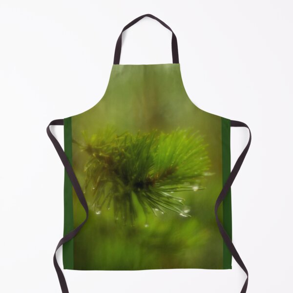 Item preview, Pine tree branch with drops of dew designed and sold by LiubovAvdeeva.