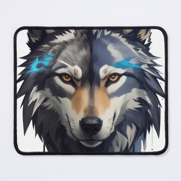 Item preview, Mystic Gray Wolf designed and sold by redtrendy.