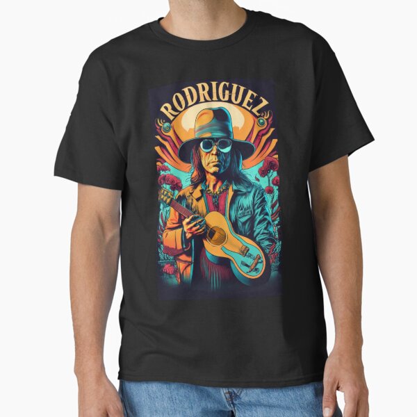 Vista previa del artículo con la obra «Sixto Rodríguez», diseñado y vendido por elmerteestore.