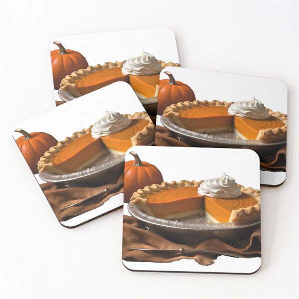 Item preview, Halloween Halloween Pumpkin Pie Halloween Pumpkin Cake Halloween Dessert Sticker Art Prints and More designed and sold by Kevin Lou.