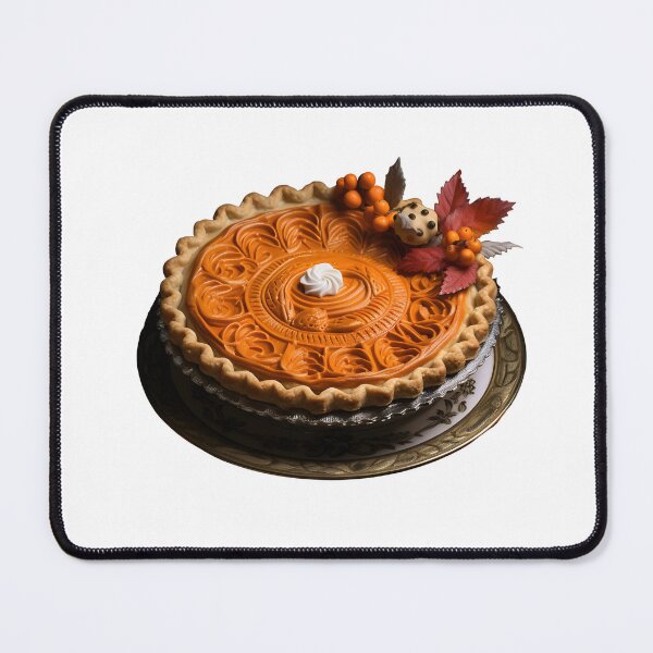Item preview, Halloween Halloween Pumpkin Pie Halloween Pumpkin Cake Halloween Dessert Sticker Art Prints and More designed and sold by Kevin Lou.