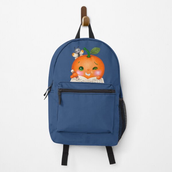 Item preview, Cute orange character writing "I Love You" designed and sold by LullaStudio.