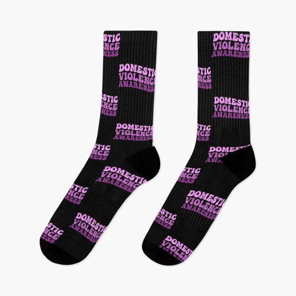 Item preview, Retro Domestic Violence Awareness Purple Ribbon In October designed and sold by Amineharoni.