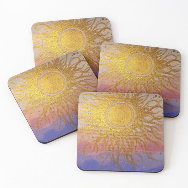 Item preview, GOLD SUN,  PINK & BLUE designed and sold by OrionsLaugh.