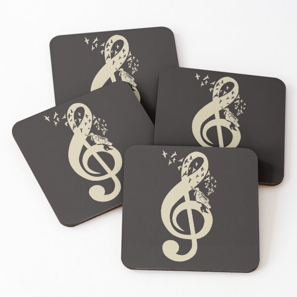 Item preview, Treble Clef -  Music Double Bass - Vintage designed and sold by barmalisiRTB.