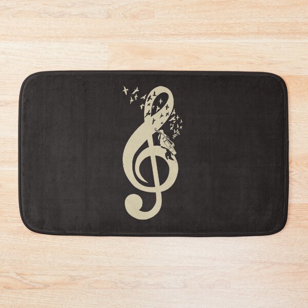 Item preview, Treble Clef -  Music Double Bass - Vintage designed and sold by barmalisiRTB.