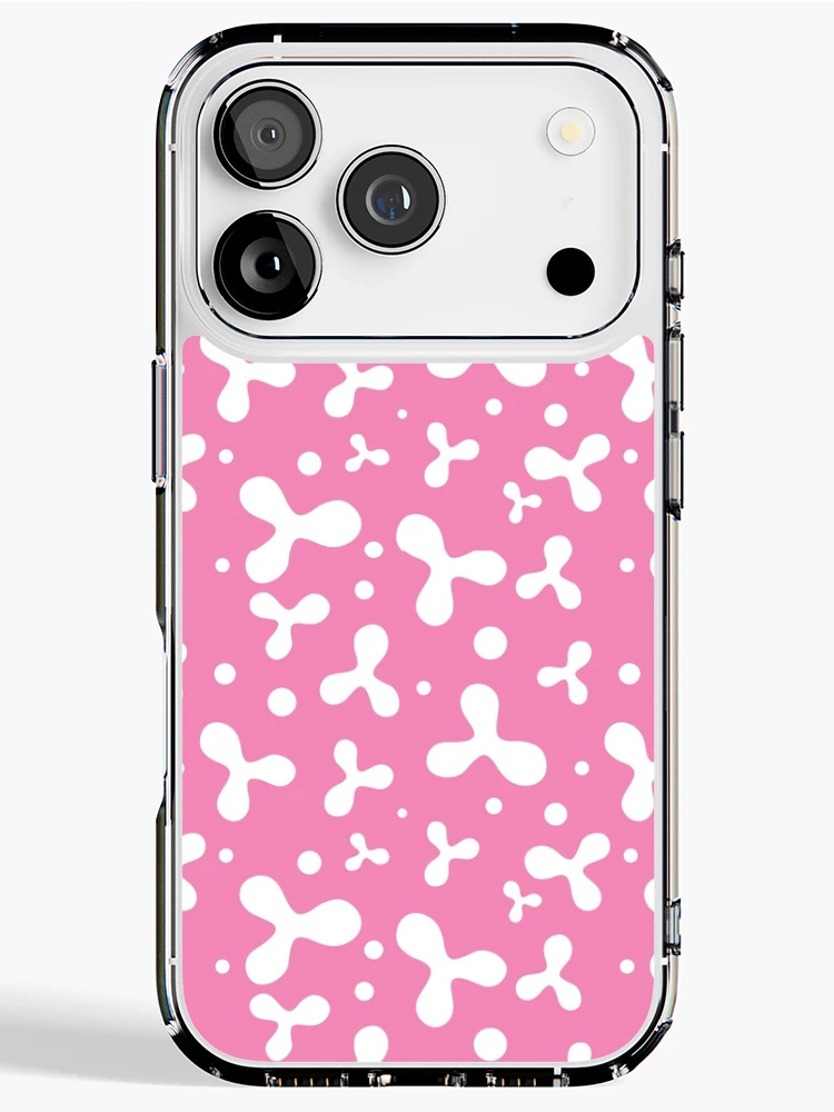 Thumbnail 1 of 5, iPhone Case, Pink Abstract Pattern designed and sold by svantevid.