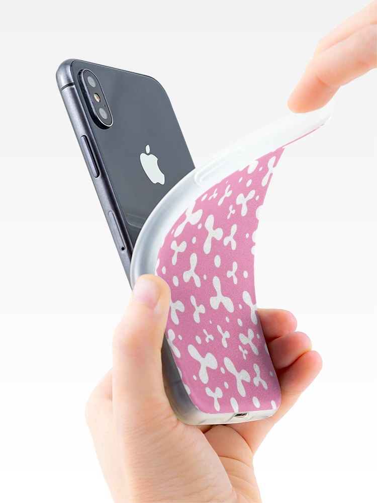 Thumbnail 4 of 5, iPhone Case, Pink Abstract Pattern designed and sold by svantevid.