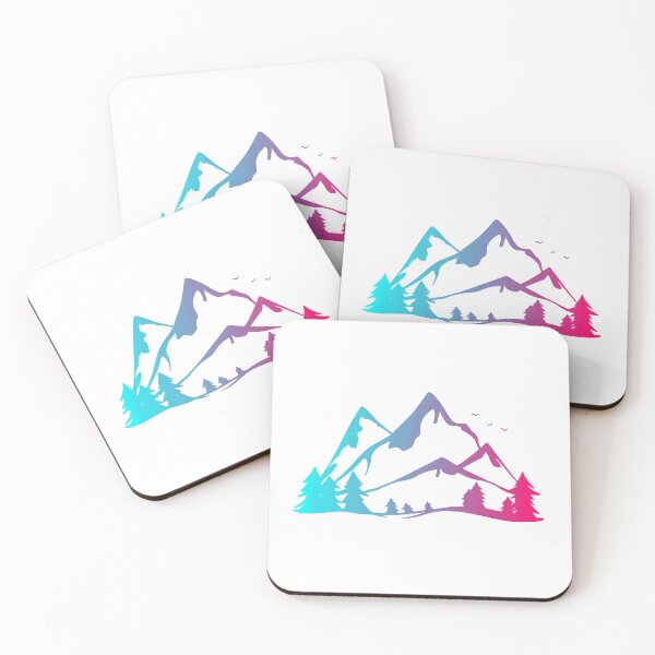 Item preview, Snow blue mountains designed and sold by TiffyChaa.