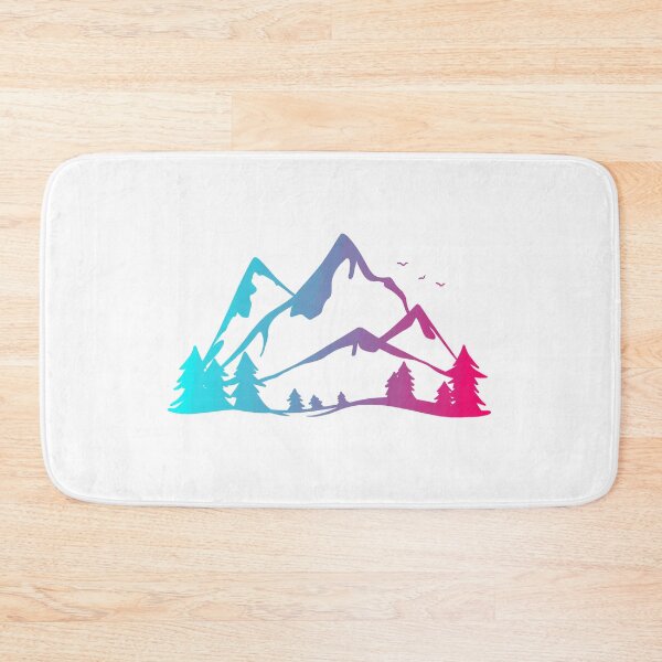 Item preview, Snow blue mountains designed and sold by TiffyChaa.