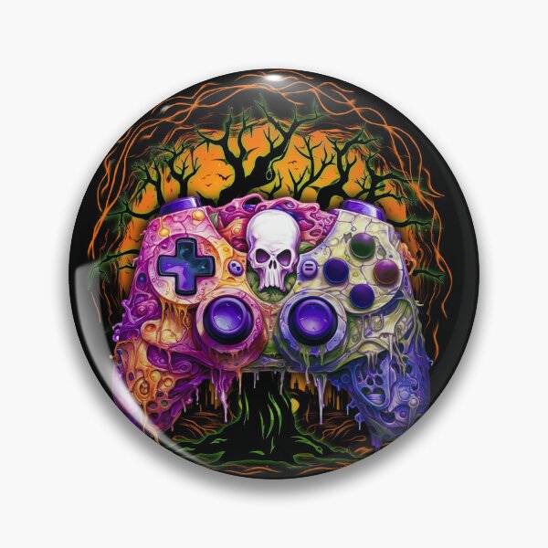 Artikelvorschau, Halloween-Gaming, gruseliger Controller entworfen und verkauft von orangeblue21.