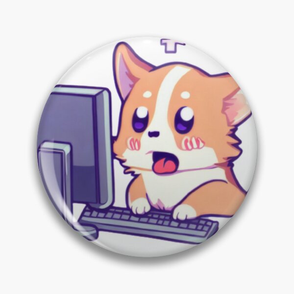Artikelvorschau, überraschter Corgi, überraschter Corki, Corki lol entworfen und verkauft von PrintStyleHub.