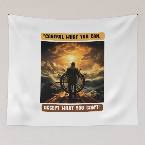 Item preview, 'Control what you can, accept what you can't.' designed and sold by STO1KA.
