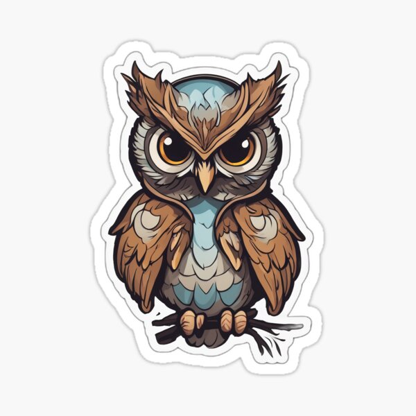 Item preview, Eduard - the serious owl designed and sold by Patniela.