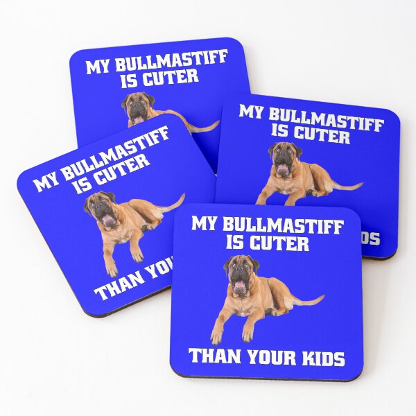 Artikelvorschau, Bullmastiff-Hundebesitzer Mein Bullmastiff ist süßer als Ihre Kinder entworfen und verkauft von fantasticdesign.