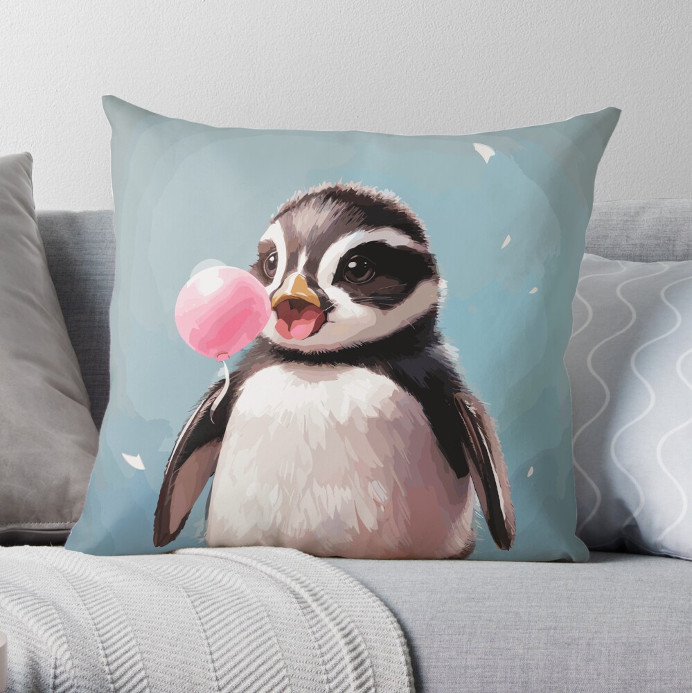 Penguin pillow clearance case