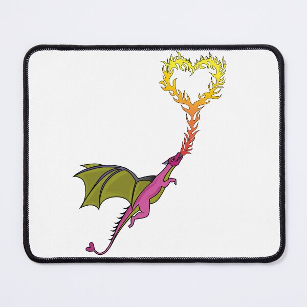 Item preview, Heart-Fire breathing dragon designed and sold by ThingsByNin.