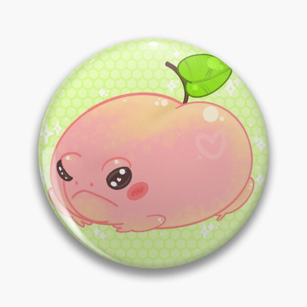 Item preview, Peach Frog designed and sold by moonmacaroons.