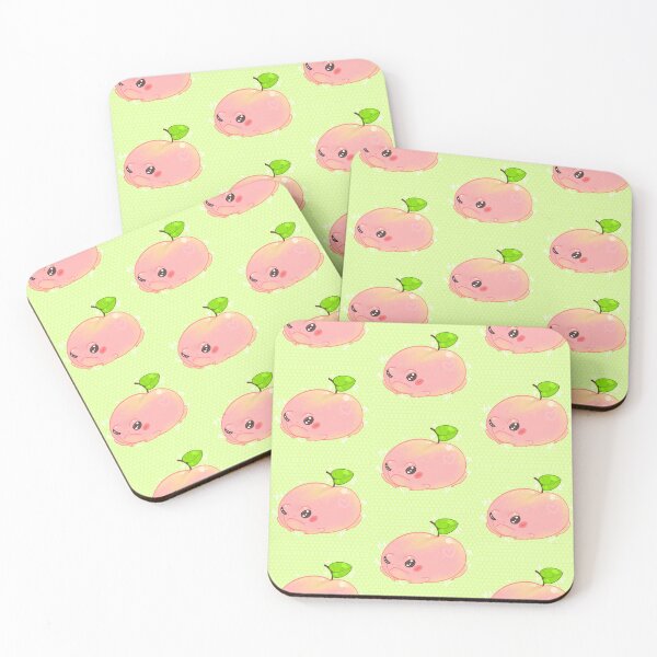 Item preview, Peach Frog designed and sold by moonmacaroons.