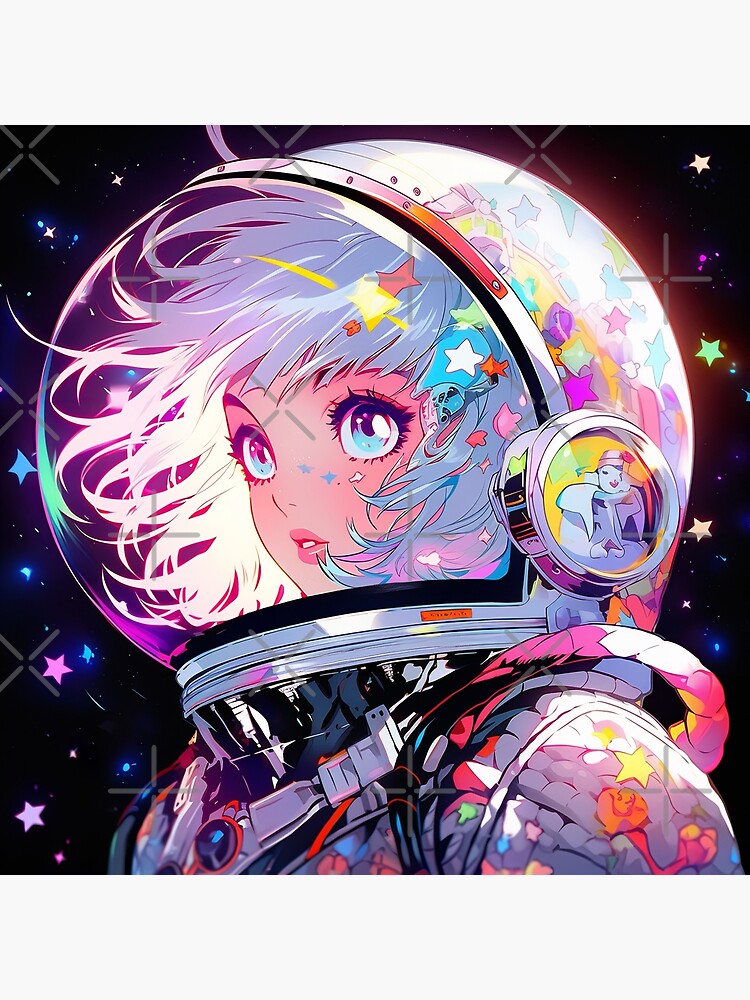 My OC Rini as an astronaut! She loves the stars ✨ : r/AnimeART