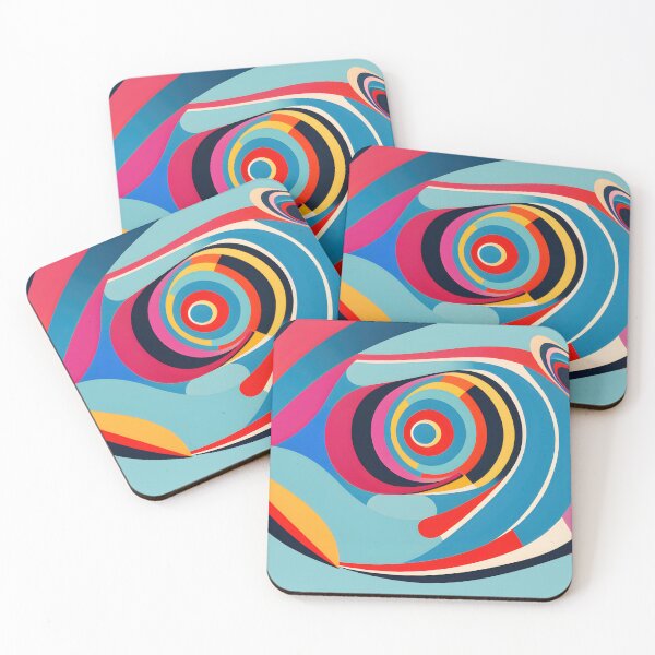 Item preview, Multi-Coloured Abstract Art Vol LXXI - 07 designed and sold by Artekinium.