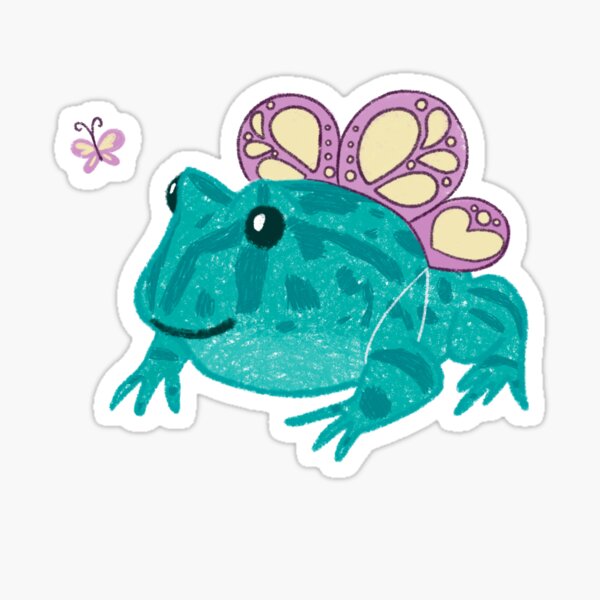 Item preview, Froggie in butterfly costume designed and sold by maryodonn.
