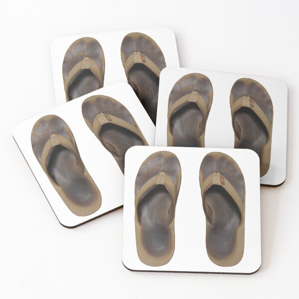 Item preview, Well worn flip-flops designed and sold by Scores of Soles.