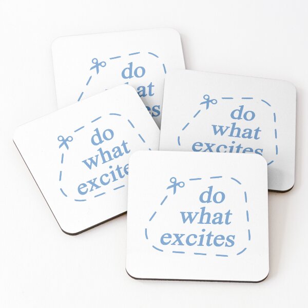 Item preview, do what excites merch logo designed and sold by mechova-jehla.